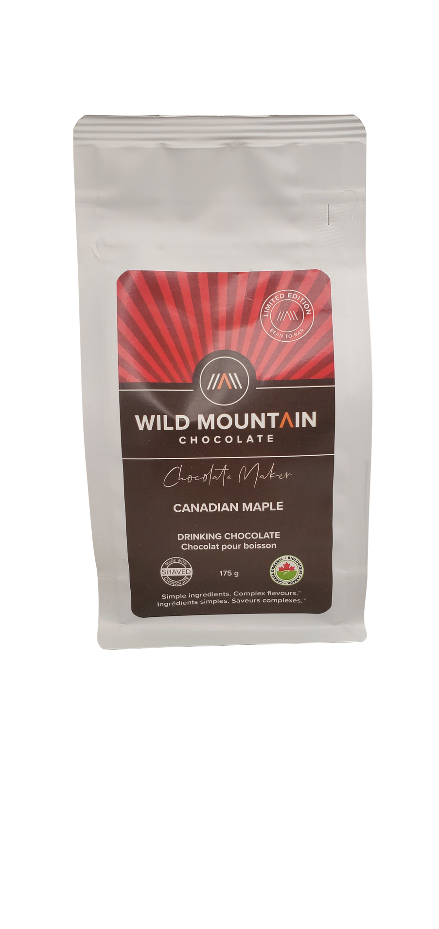 Organic Drinking Chocolate with Maple